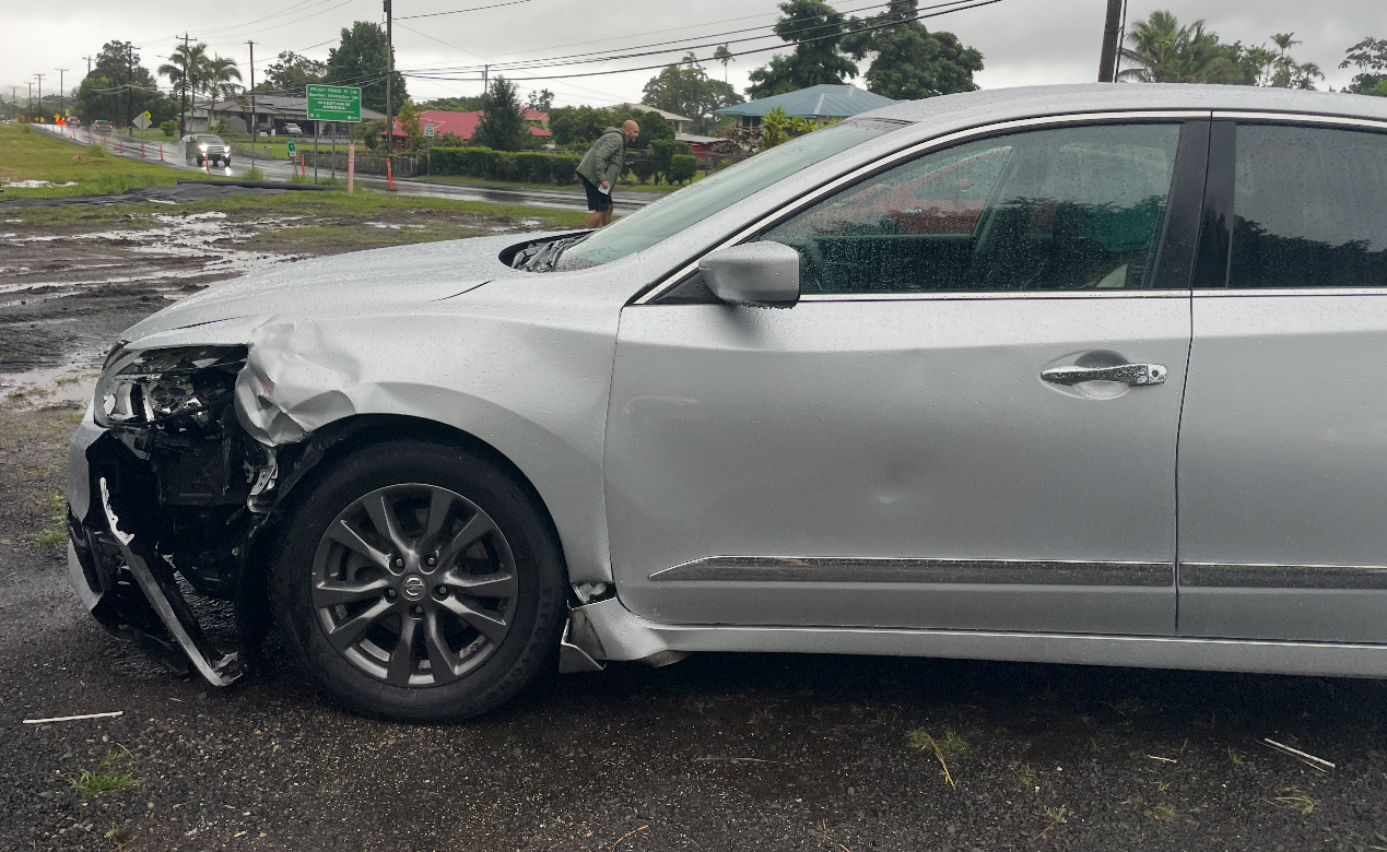 Before repair - 5th Generation Nissan Altima - Front End Collision