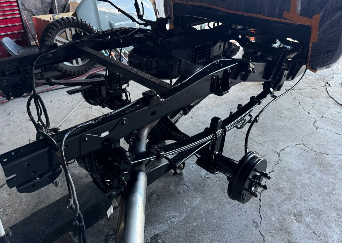 Truck Frame Coating