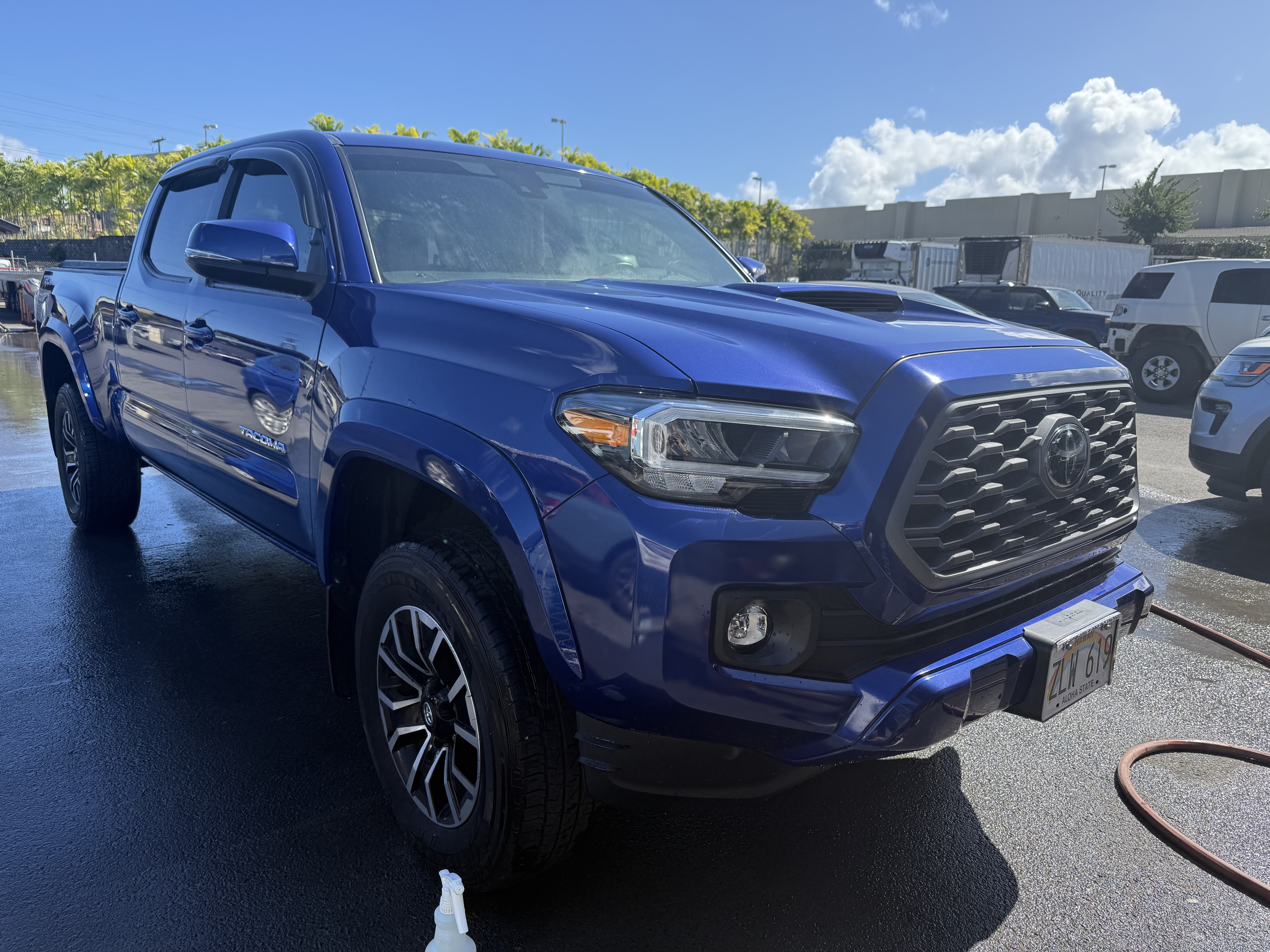 After repair - 3rd Generation Toyota Tacoma - Side Swipe Damage