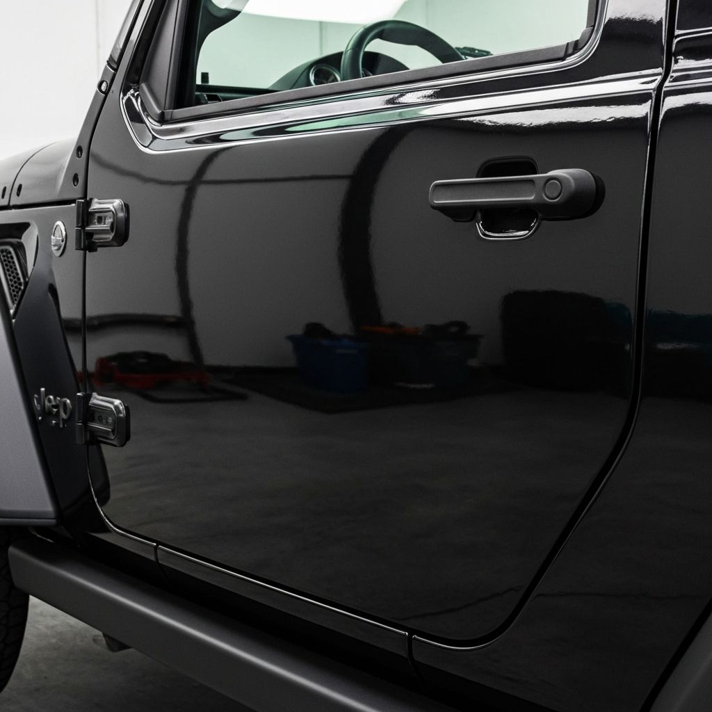 After repair - 2019 Jeep Wrangler - Door & Rocker Panel